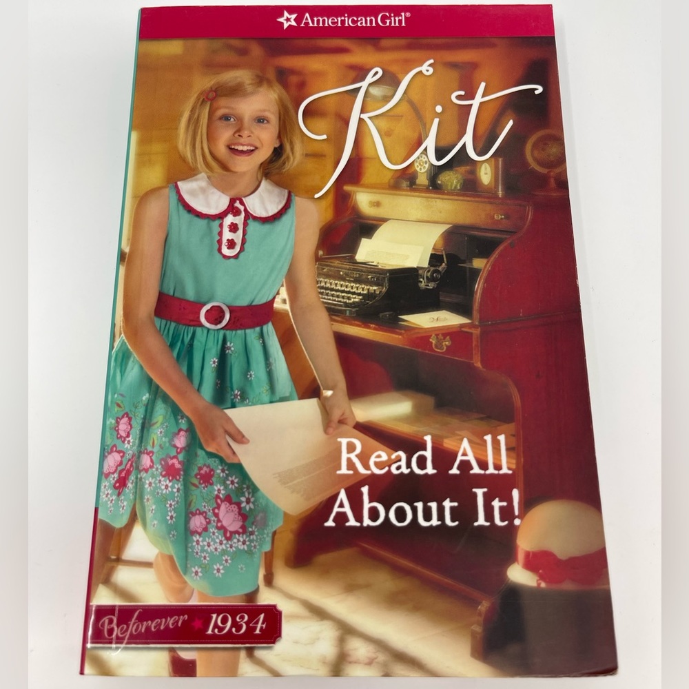 3/$15 AMERICAN GIRL: Read All About It. A Kit Classic 1